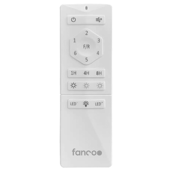 Fanco Urban-iD DC Ceiling Fan with LED Light - 52" (White) - Image 9