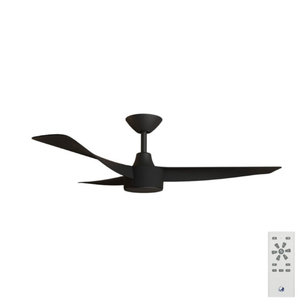 Calibo Turaco DC Ceiling Fan - 48" (Black) - Image 1