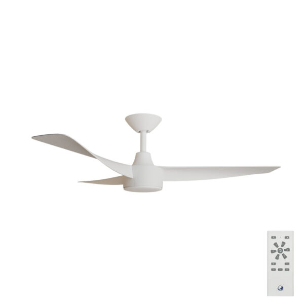 calibo-turaco-48-dc-ceiling-fan-with-remote-white Calibo Turaco DC Ceiling Fan - 48" (White) - Image 1