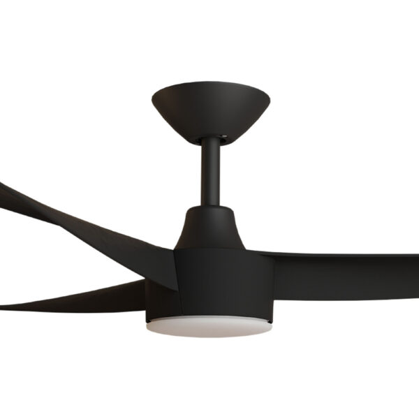 Calibo Turaco DC Ceiling Fan with LED Light - 56" (Black) - Image 2