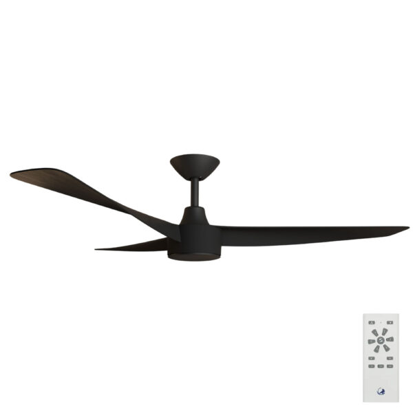 Calibo Turaco DC Ceiling Fan - 56" (Black) - Image 1