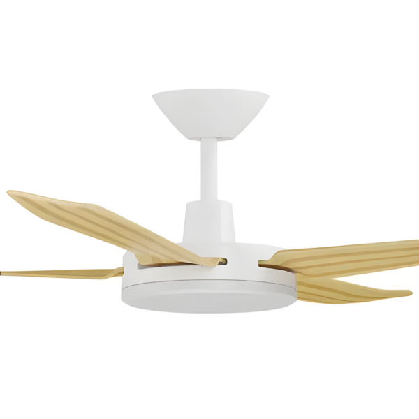 Airborne Enviro DC Ceiling Fan - 60" (White with Bamboo Blades) - Image 2