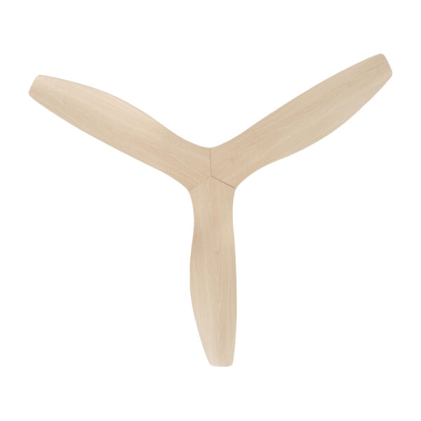 Eco Style DC Ceiling Fan 52″ with Remote (White with Beechwood Blades) - Image 4