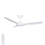 Three Sixty Delta DC Ceiling Fan - 52" (White)