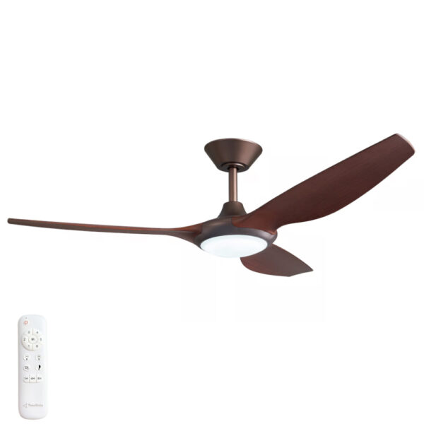 three-sixty-delta-dc-ceiling-fan-with-light-52-oil-rubbed-bronze-with-koa-blades Three Sixty Delta DC Ceiling Fan with Light - 52" (Oil Rubbed Bronze with Koa Blades)