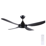 Brilliant Vector DC Ceiling Fan - 56" (Black)
