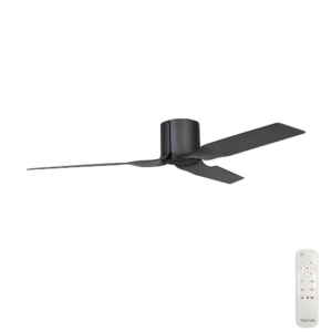 Fanco Flow DC Ceiling Fan - 52" (Black)