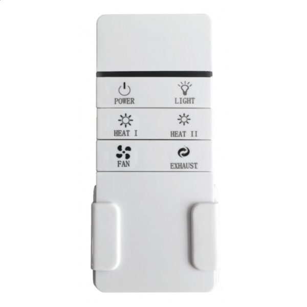 Universal remote control for 3 in 1 exhaust fans