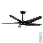 claro designer dc with cct led light 5 blades