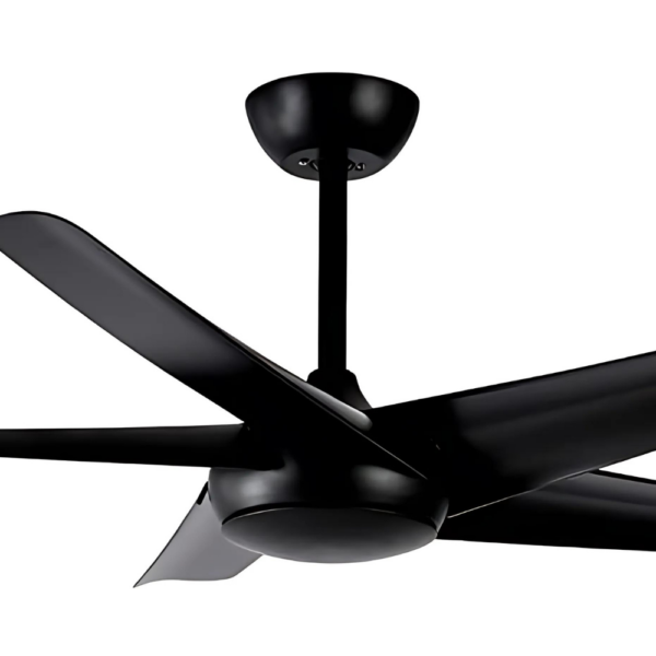 Claro Designer DC 3 or 5 Blade Ceiling Fan with Remote - 52" (Black) - Image 5