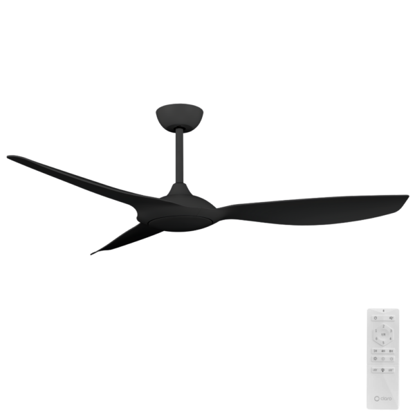 claro-glider-dc-ceiling-fan-with-remote-black-60 Claro Glider DC Ceiling Fan - 60" (Black)