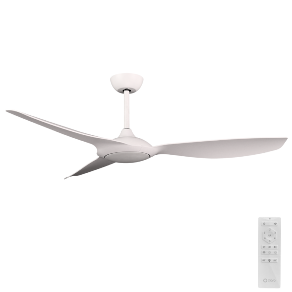 claro-glider-dc-ceiling-fan-with-remote-white-60 Claro Glider DC Ceiling Fan - 60" (White)