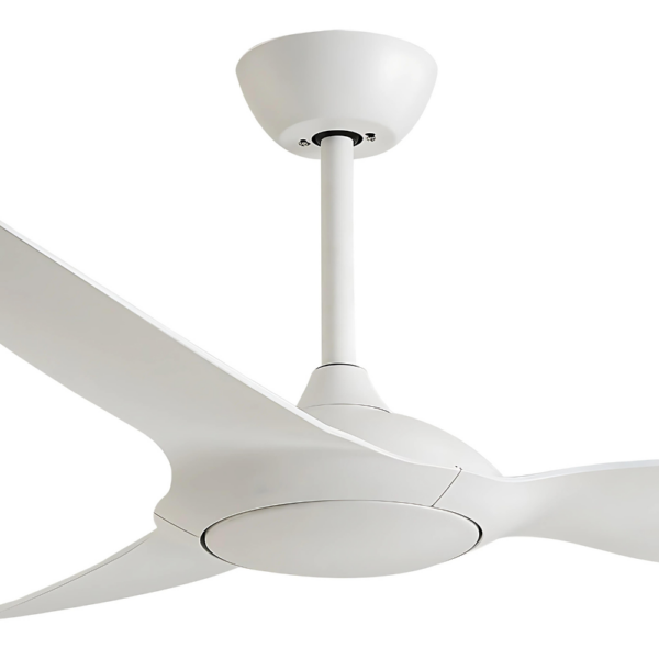 Claro Glider DC Ceiling Fan - 52" (White) - Image 2
