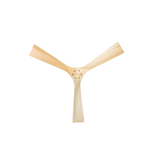 Fanco EarthFirst Gaia DC Ceiling Fan - 54" (Ecru with Natural Timber Blades) - Image 5