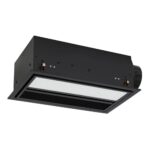Mercator Jupiter 3 in 1 exhuast fan with heater and cct led light - black
