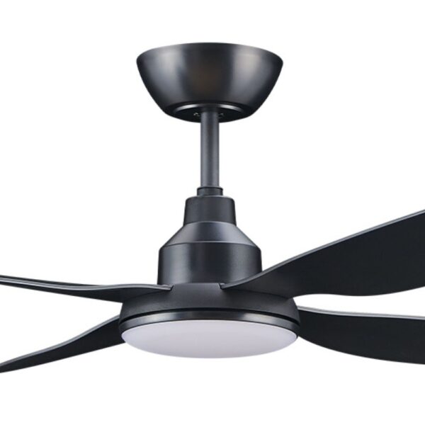 Ventair Alaska DC Ceiling Fan with LED Light - 48" (Black) - Image 2
