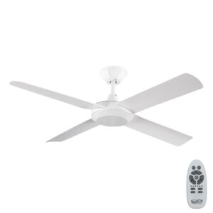 hunter pacific concept dc 48 inch in white with remote