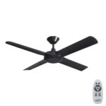 hunter pacific concept dc 52 inch in black with remote