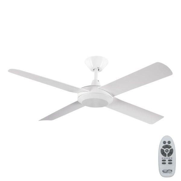 hunter pacific concept dc 52 inch in white with remote