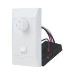 ventair flexmech wall control with isolation switch - angled