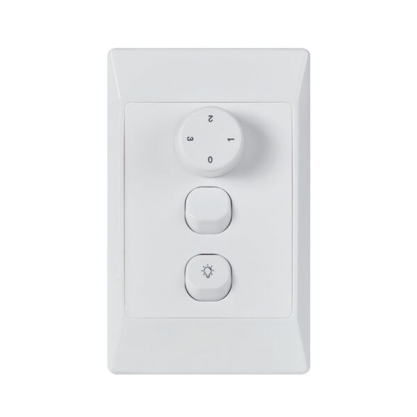 ventair flexmech wall control with isolation and light switch