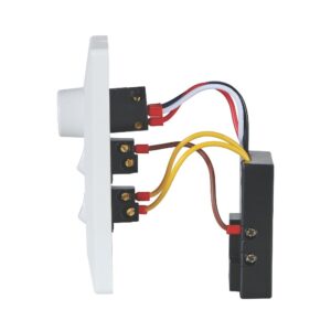 ventair flexmech wall control with isolation and light switch - side