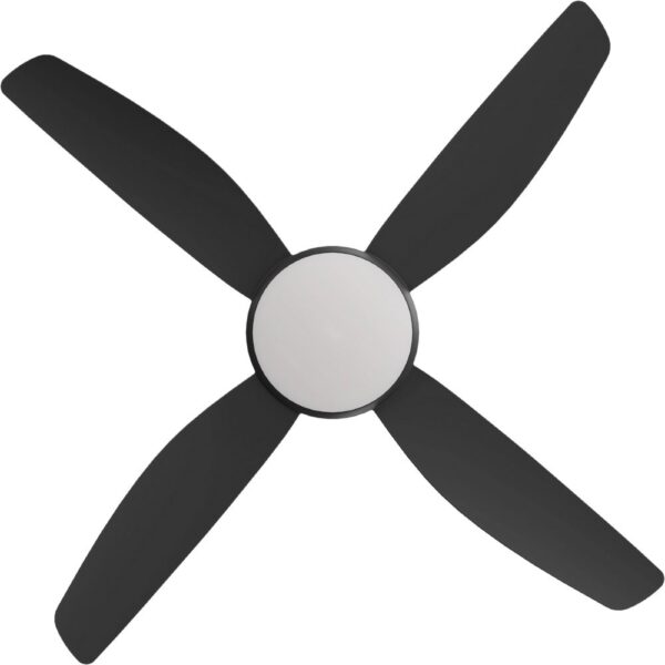 Calibo Vanga DC Ceiling Fan with LED Light - 48" (Black) - Image 4