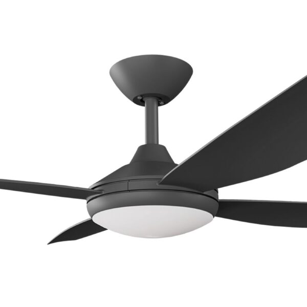 Calibo Vanga DC Ceiling Fan with LED Light - 52" (Black) - Image 2
