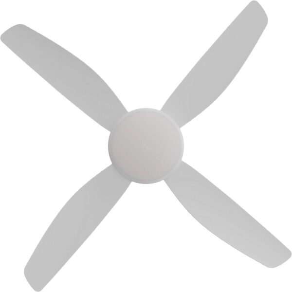 Calibo Vanga DC Ceiling Fan with LED Light - 48" (White) - Image 4