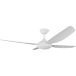 Calibo Vanga DC Ceiling Fan with LED Light - 52" (White) - Image 3