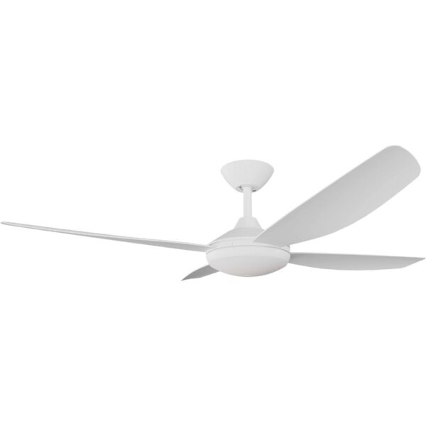 calibo-vanga-dc-CCT-LED-white-white-52-side Calibo Vanga DC Ceiling Fan with LED Light - 52" (White) - Image 3