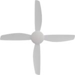 Calibo Vanga DC Ceiling Fan with LED Light - 56" (White) - Image 4
