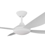 Calibo Vanga DC Ceiling Fan with LED Light - 56" (White) - Image 2