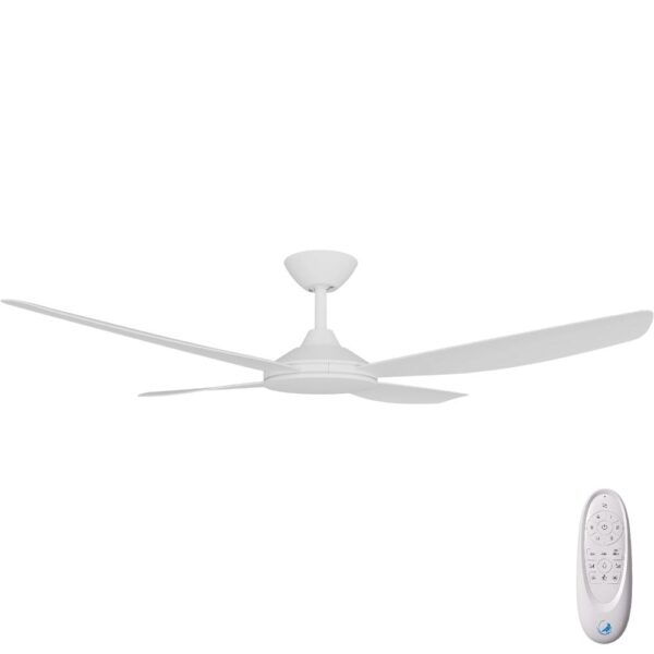 calibo-vanga-dc-white-white-52-remote Calibo Vanga DC Ceiling Fan - 52" (White) - Image 1
