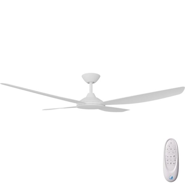 Calibo Vanga DC Ceiling Fan - 56" (White) - Image 1