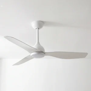 claro-whisper-dc-ceiling-fan-white-with-led-light-close-up-insitu