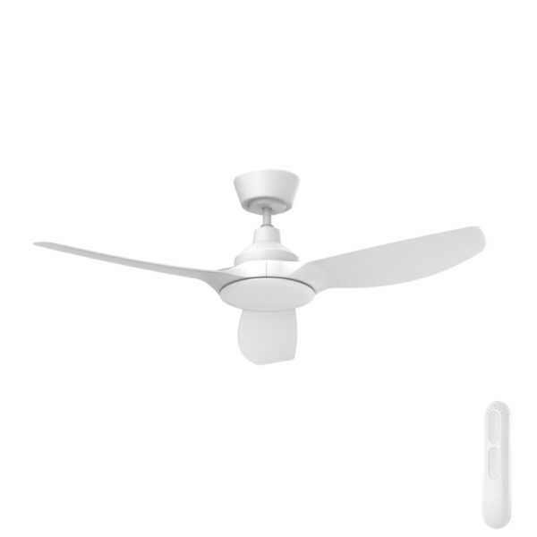 Mercator Jota 3 Blades DC Ceiling Fan - 48" (White) - Image 1