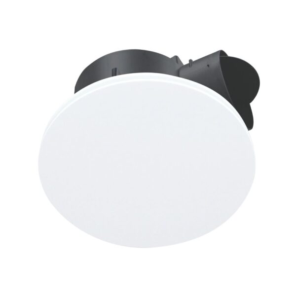 ventair-airbus-dc-200-ceiling exhaust fan-no-light Ventair Airbus DC 200 Ceiling Exhaust Fan - Round (White) - Image 1