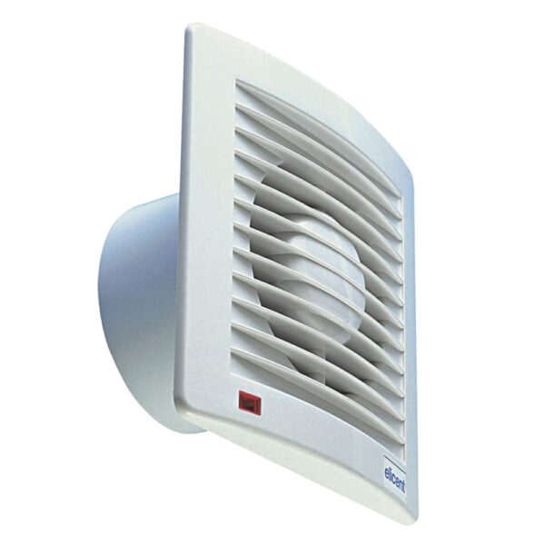 Elicent E-Style 120 PRO-Humidity Sensor & Timer 125mm (White) - Image 3