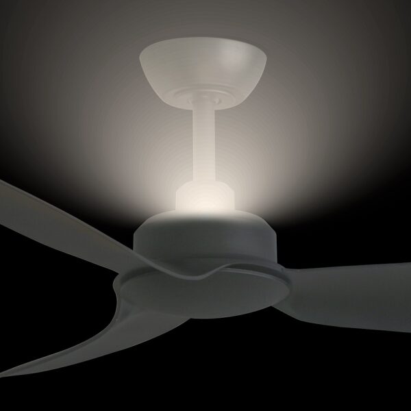 Three Sixty Trinity DC Ceiling Fan Uplight - Black