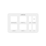 domus infinity horizontal switchplate