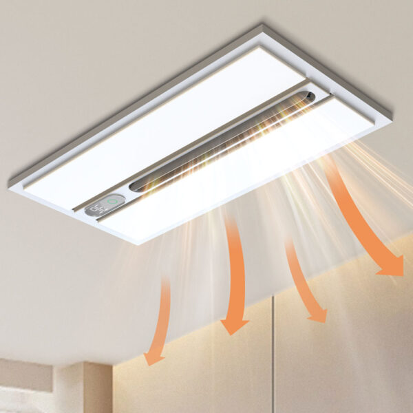 Domus Airsway 6-in-1 Bathroom Heater (White) - insitu