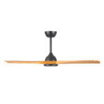 fanco-sanctuary-dc-52-black-with-teak-blades-no-light-sideview