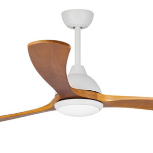 fanco-sanctuary-dc-70-white-with-teak-blades-with-light-close-up