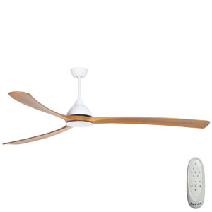 fanco-sanctuary-dc-86-white-with-teak-blades-no-light
