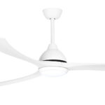 fanco-sanctuary-dc-86-white-with-white-blades-with-light-close-up