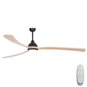 fanco-sanctuary-dc-92-black-with-natural-blades-with-light