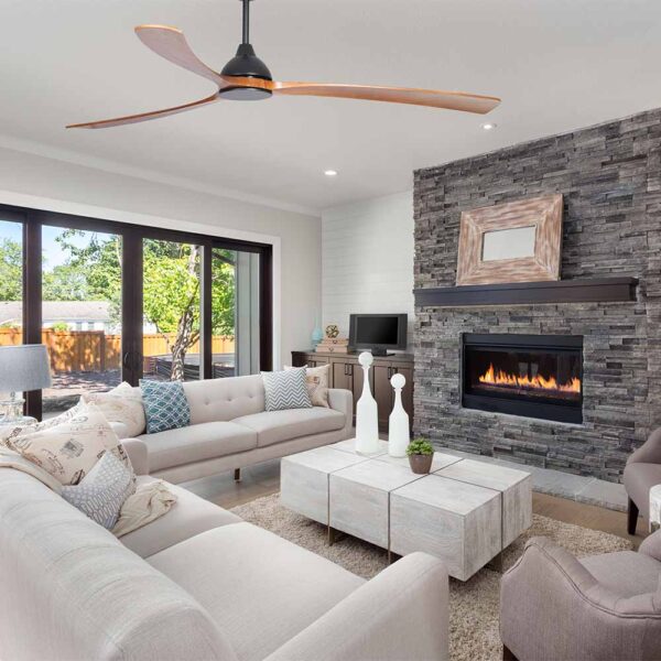 fanco-sanctuary-dc-92-black-with-teak-blades-no-light-insitu