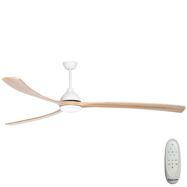 fanco-sanctuary-dc-92-white-with-natural-blades-with-light