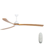 fanco-sanctuary-dc-92-white-with-teak-blades-no-light